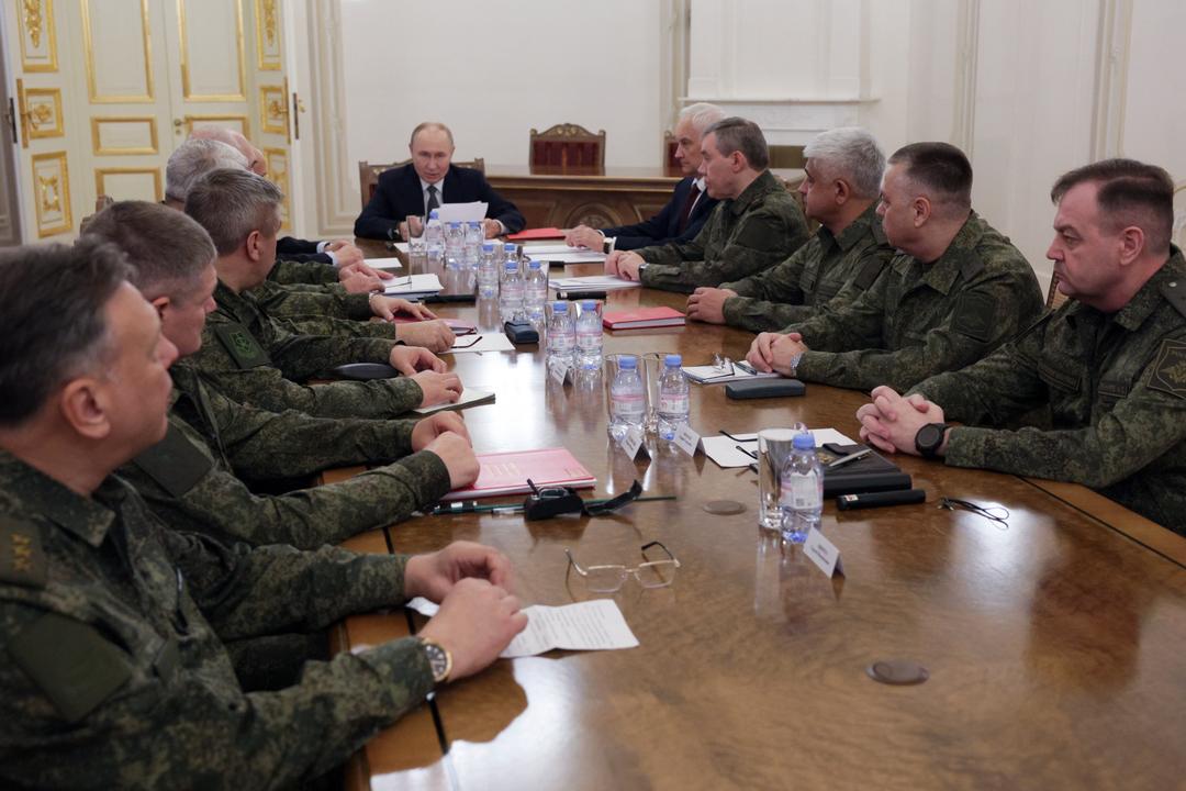 Putin sier Russland har erobret nesten 5000 kvadratkilometer