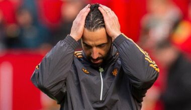 Rúben Amorim brøt ut i tårer etter avskjed