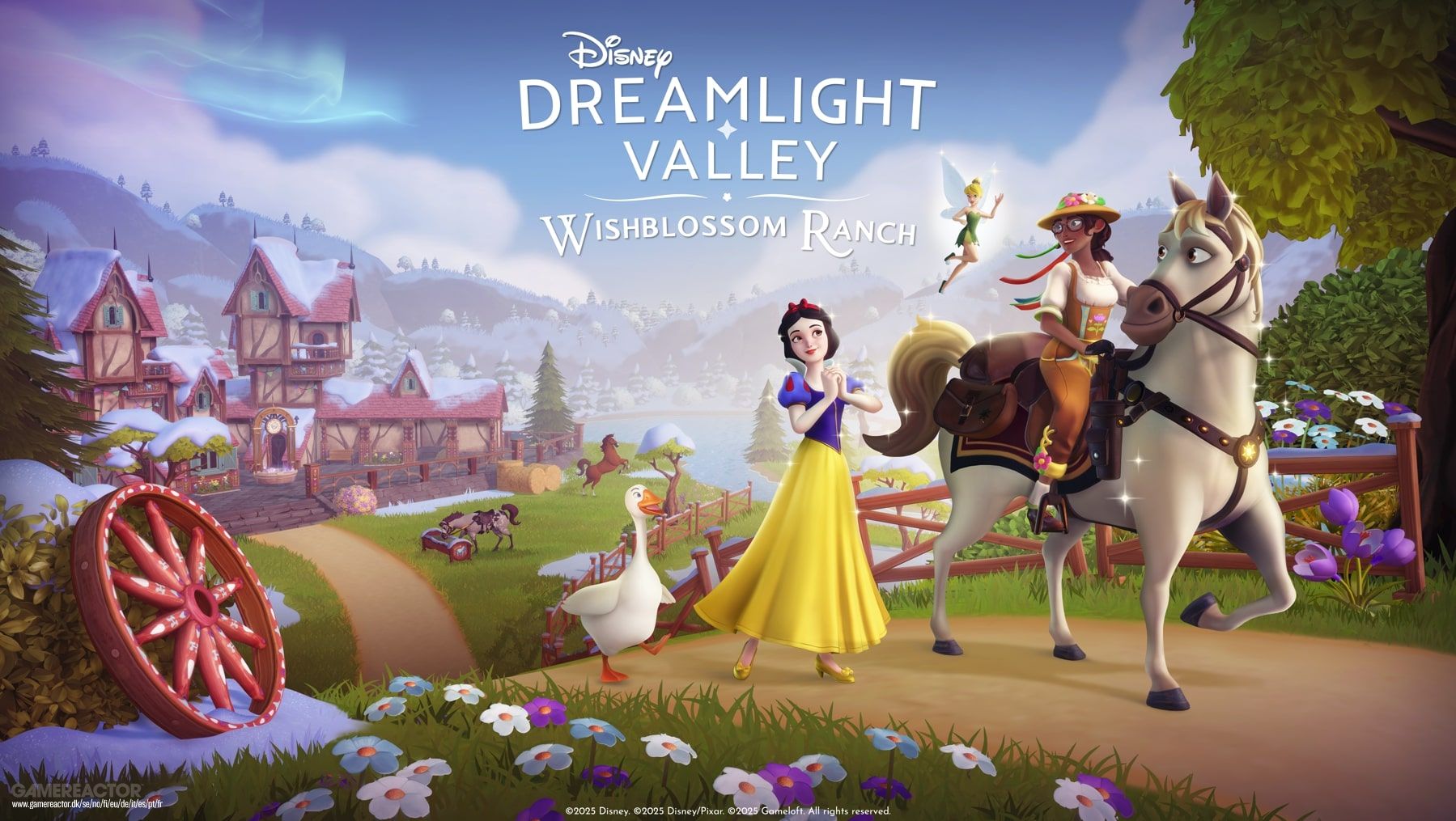 Disney Dreamlight Valley kunngjør spesiell strøm i morgen for å vise frem den kommende utvidelsen, Wishblossom Ranch