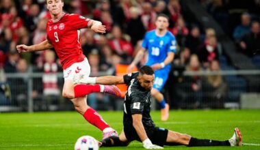 Utskjelte Rasmus Højlund slår tilbake: Scoret i dansk kvalik-seier