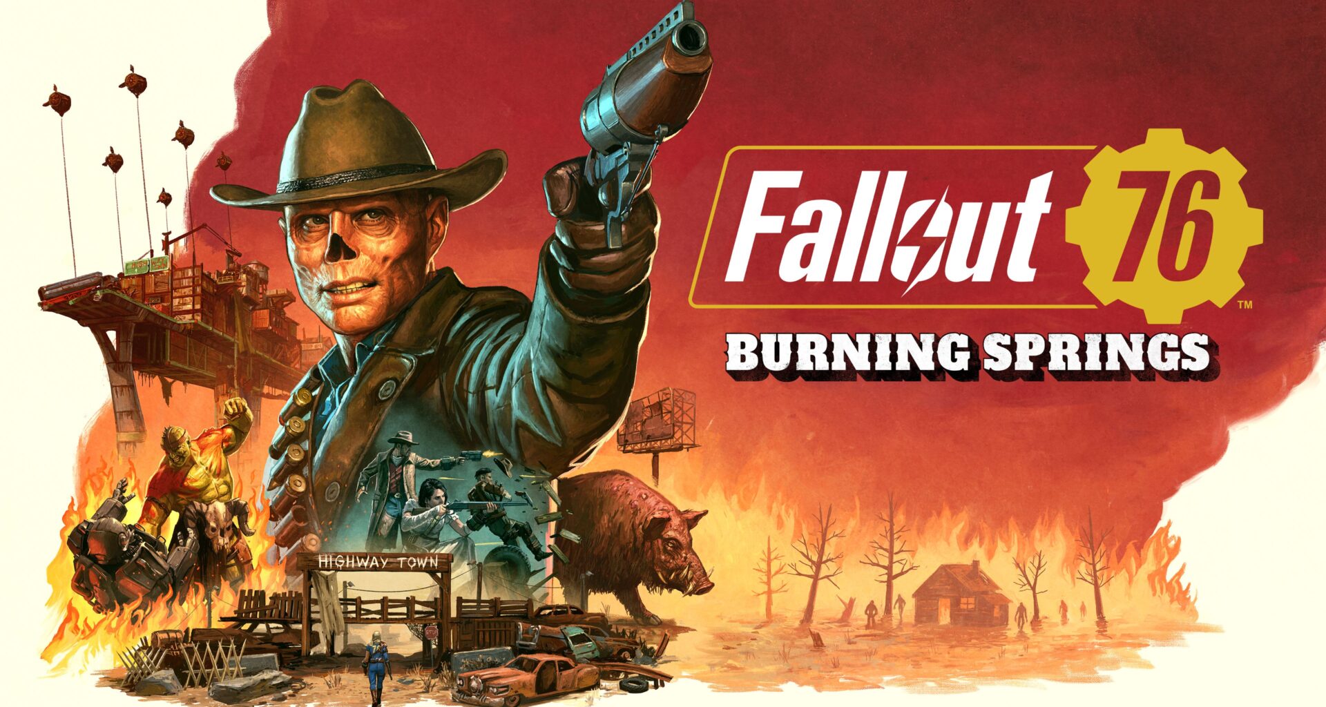 Fallout 76 avduker kommende utvidelse, Burning Springs