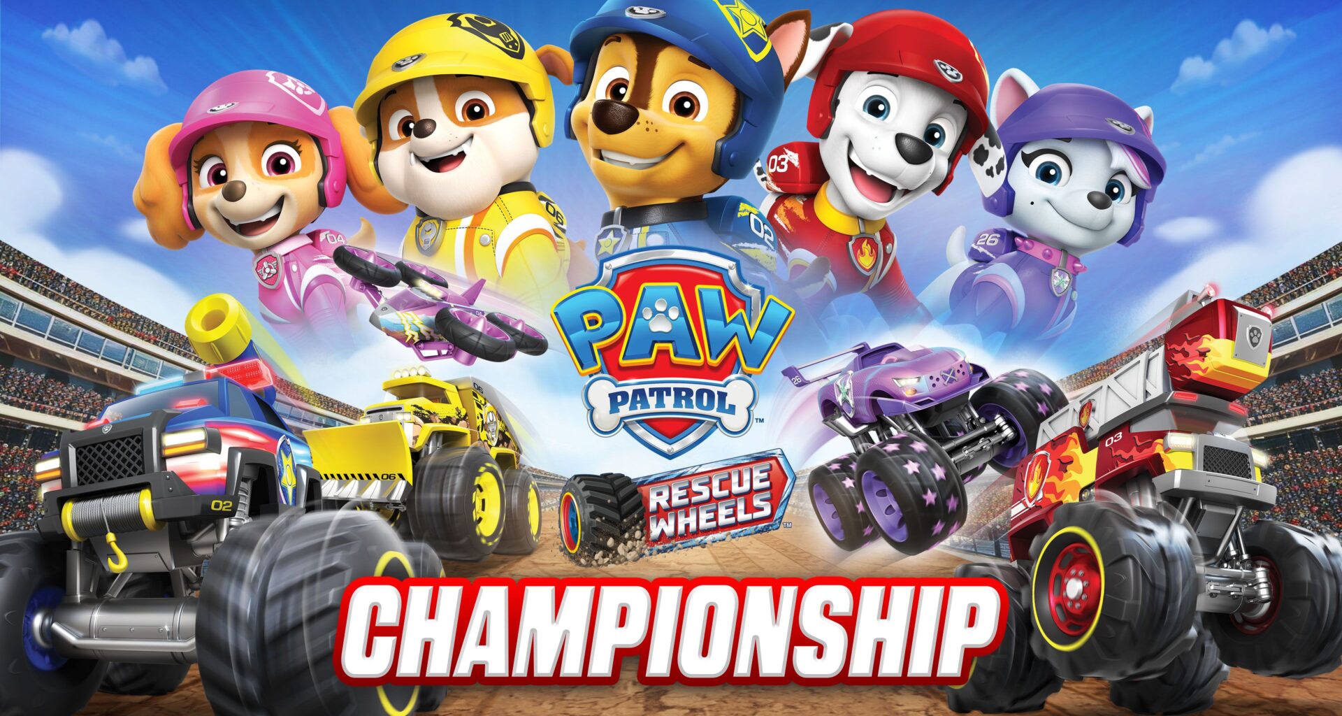 Gjør deg klar for en fantastisk kjørende jul med Paw Patrol Rescue Wheels: Championship
