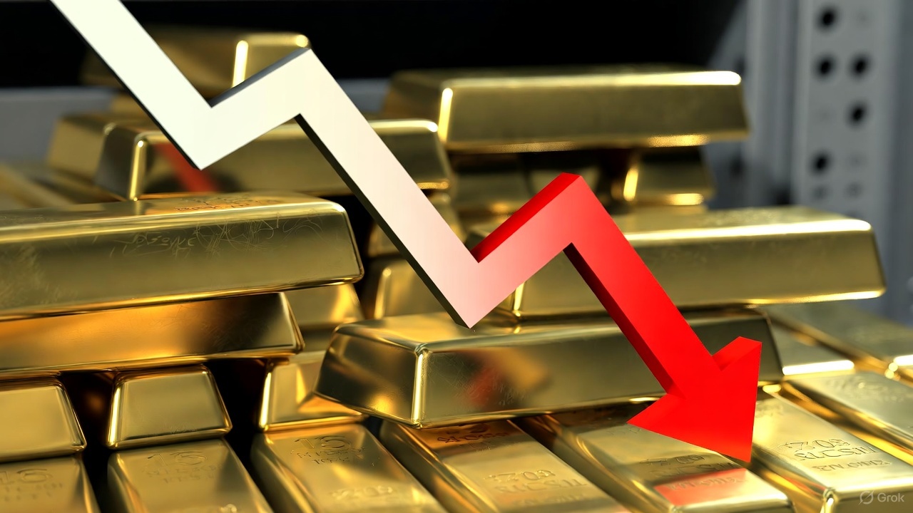 – Noen dumpet gull midt på natten for å skape sjokk i markedet