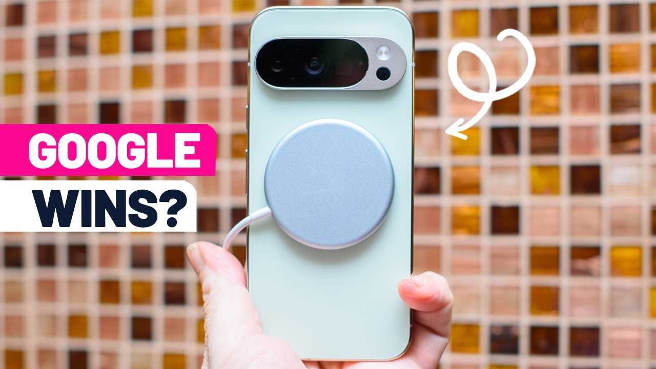 Google Pixel 10 Pro review: iPhone looks, Samsung-beating software - YouTube