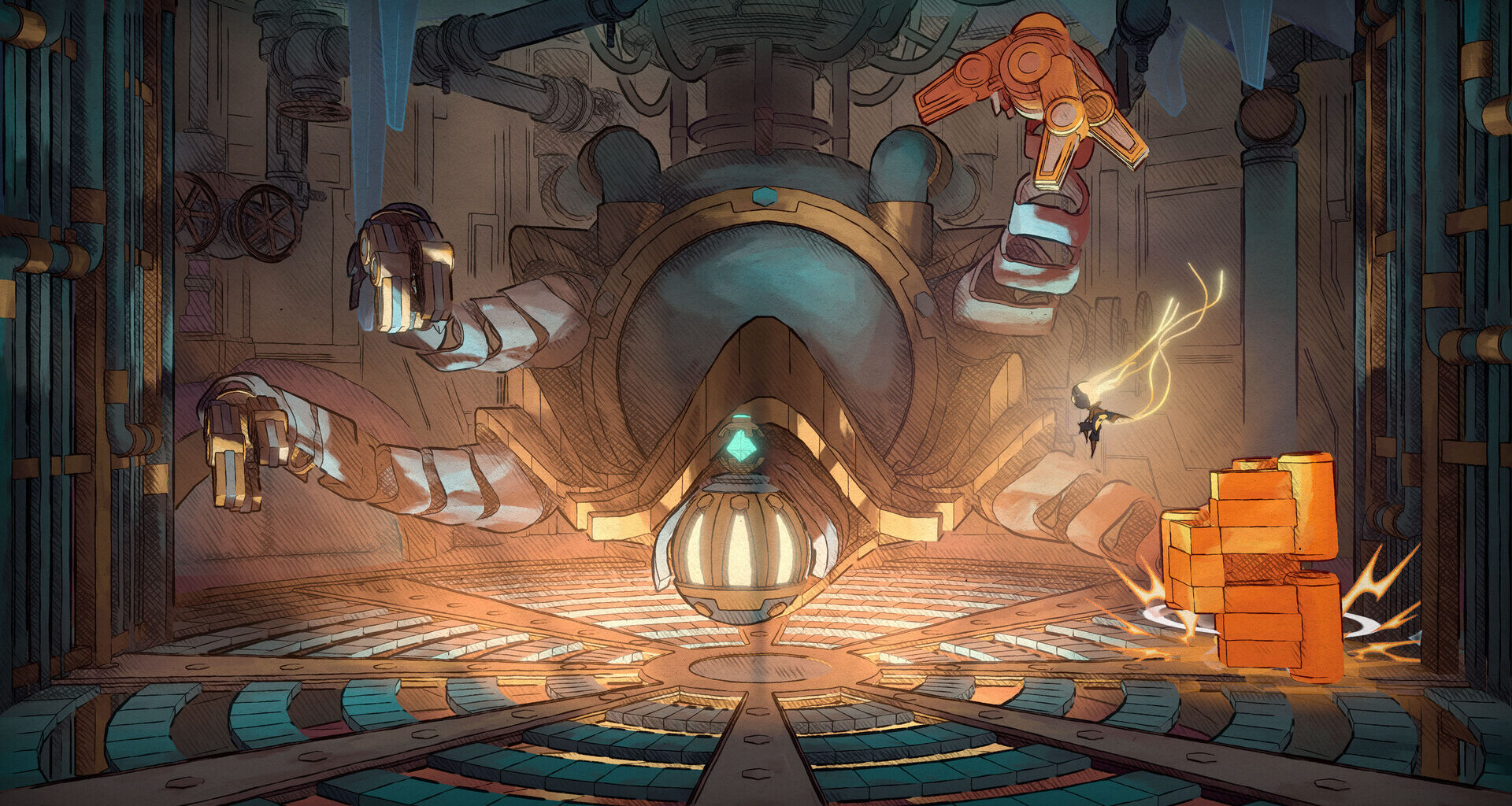 Memories in Orbit's slående kunstretning