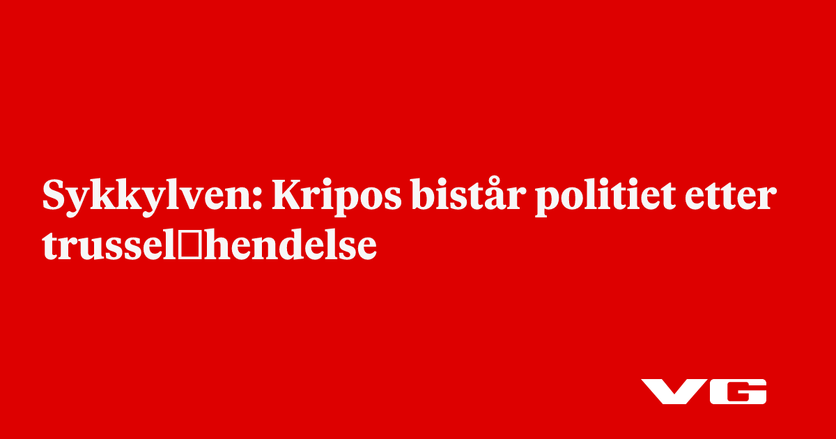 Kripos bistår politiet etter drapstrusler