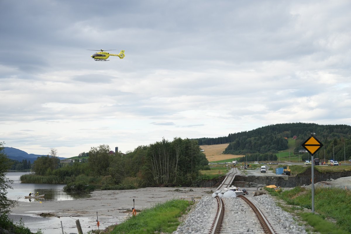 Nyheter, Politi | Tre selskap har status som mistenkt etter skred i Levanger