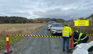 Ulykker og hendelser, Trafikk | Jordras på Røra – nå er E6 stengt