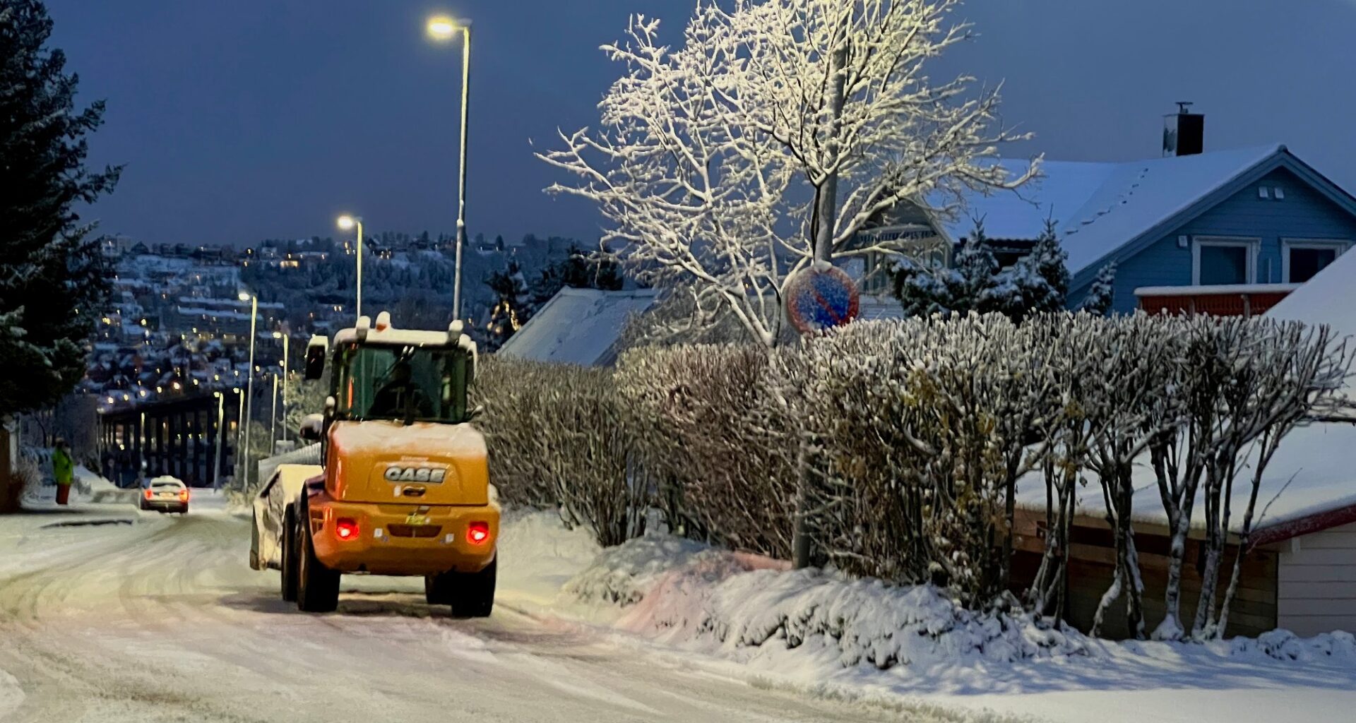 Vær, Vinter | – Blir nok liggende