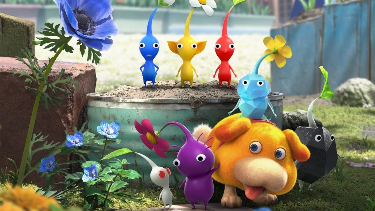 Ny Pikmin-type, fotomodus og fredelig modus