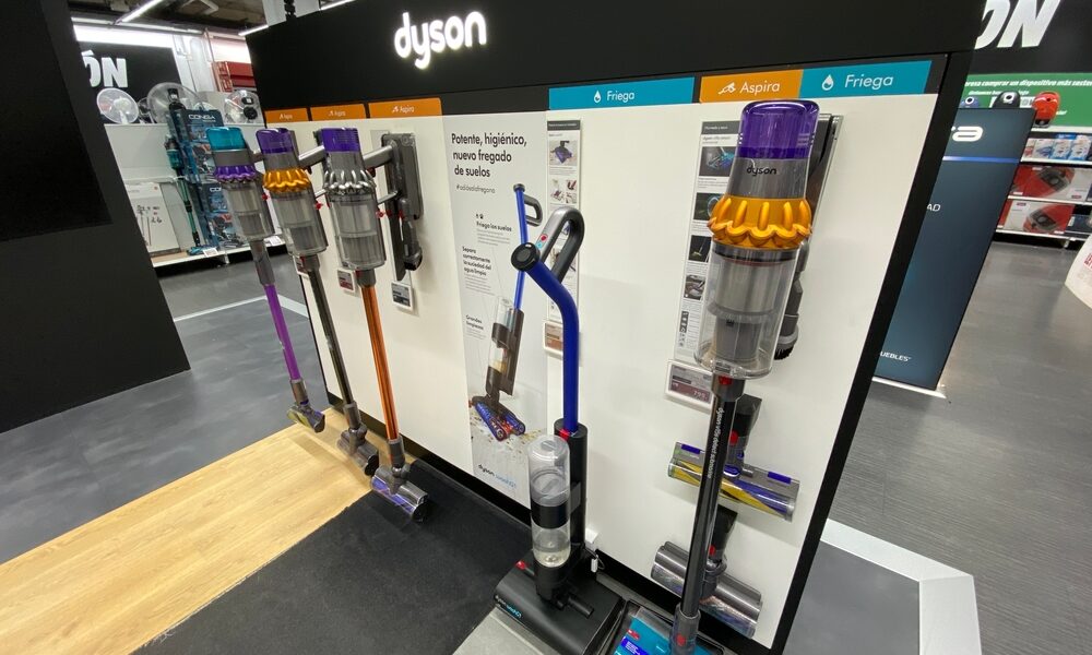 Dyson lanserer sin tynneste trådløse støvsuger