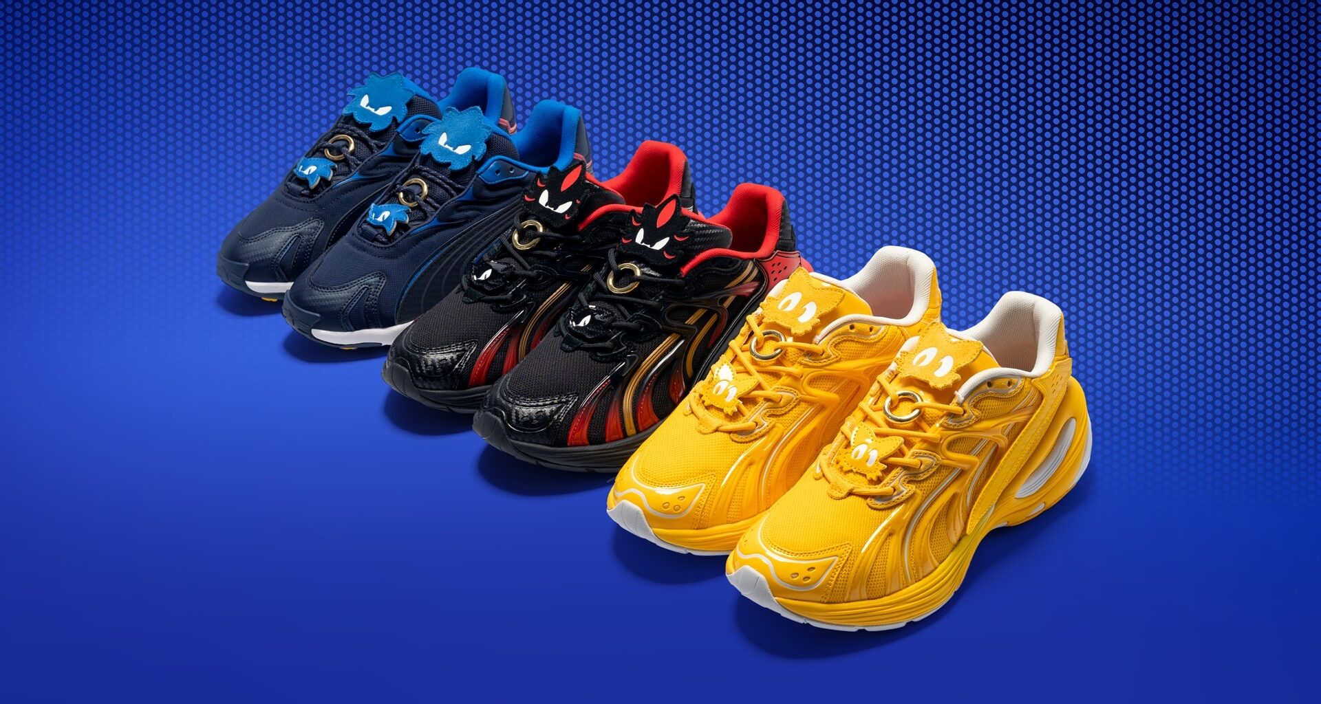Puma og Sega lanserer en Sonic-kolleksjon med joggesko - Sonic X Shadow Generations