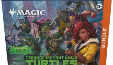 The Gathering settet med Ninja Turtles ut