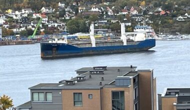 Mossesundet, Moss | Reagerer på skip i mossesundet: – Har ikke sett dette før