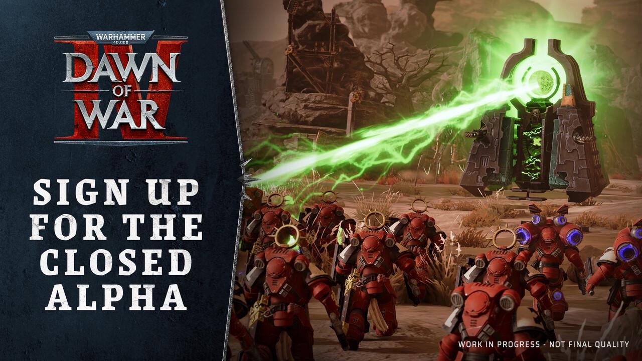 Dawn of War IV lukket alfa starter neste uke