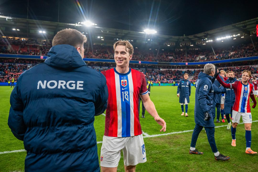 Slik starter Norge mot Italia