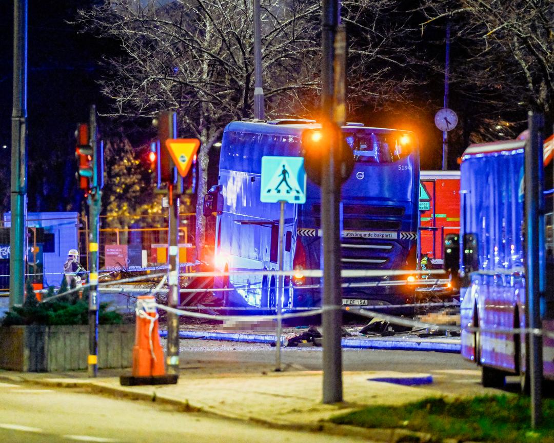 Omkomne ikke identifisert etter bussulykken i Stockholm