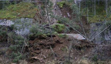 Ras på Meråkerbanen 07.11.2025