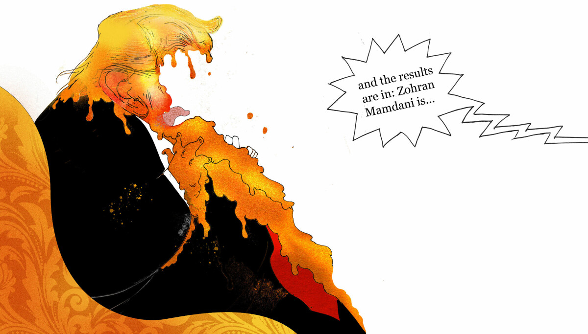 En rød klut for Trump