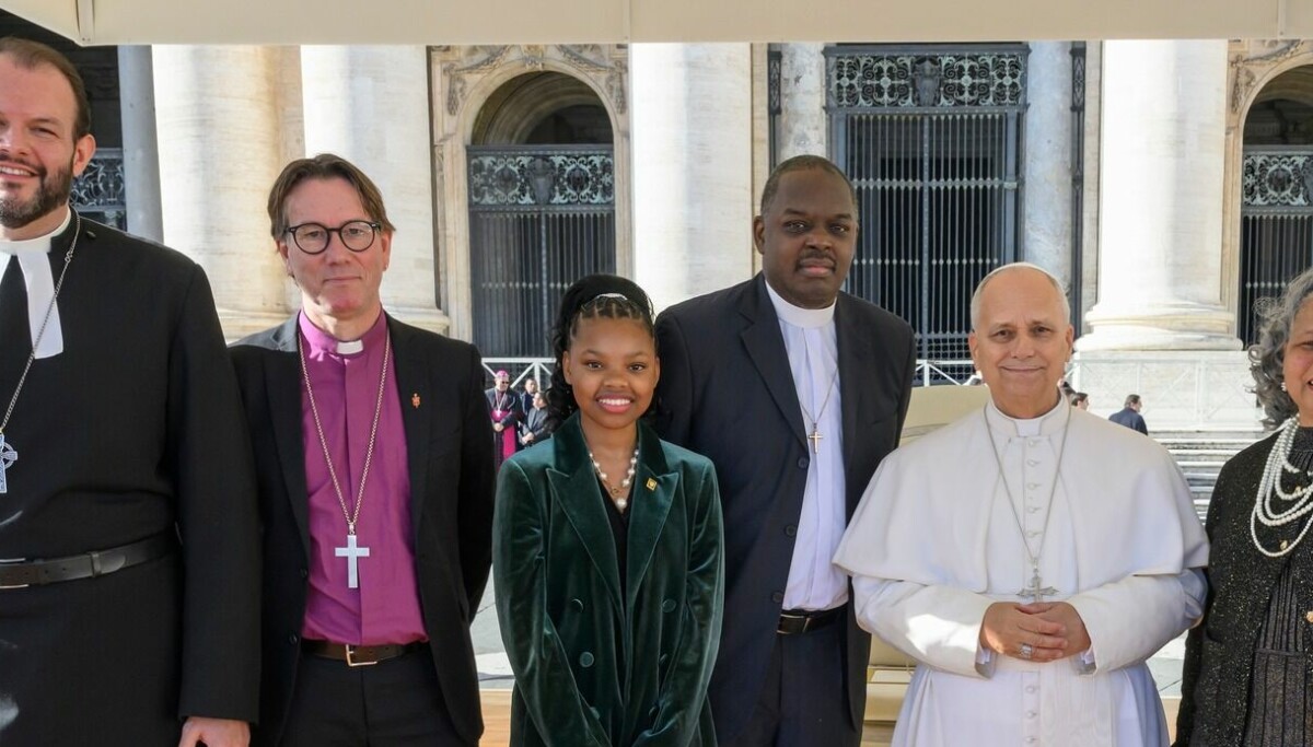 Metodistbiskop Refsdal møtte pave Leo XIV i Roma