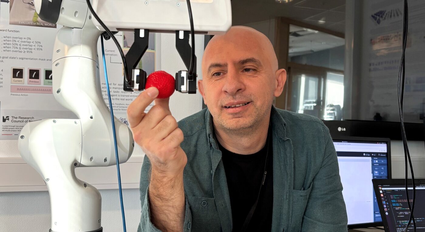 Denne roboten «føler» som en menneskehånd 