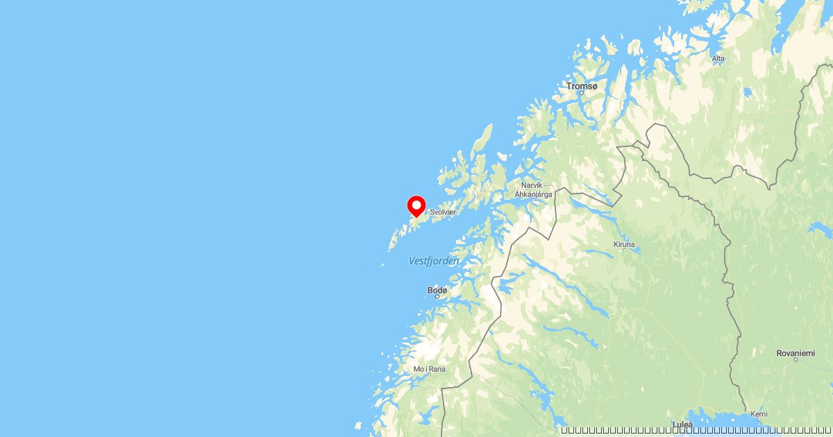 Lofoten: Full fyr i driftsbygning