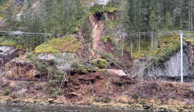 Ulykker og hendelser, Politiloggen | Ras over toglinja på Meråkerbanen