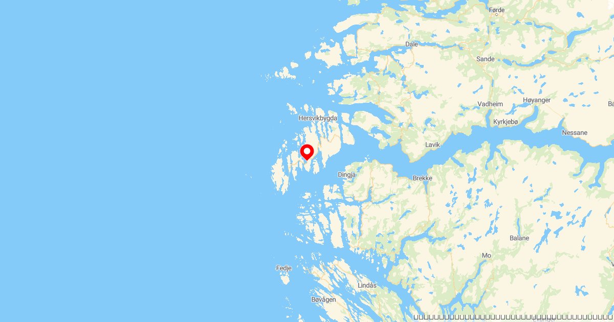 Én død etter mulig fallulykke fra kai i Solund i Vestland