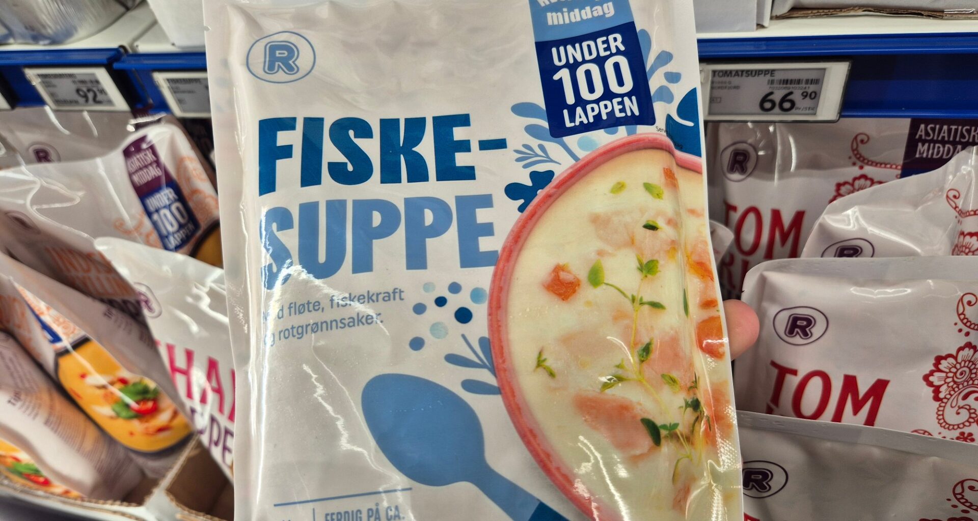 Fisk, Fiskesuppe | Remas fiskesuppe er uten faktisk fisk