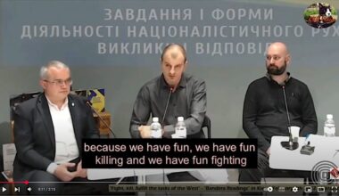 Chatham House vertskap for beryktet ukrainsk nazileder