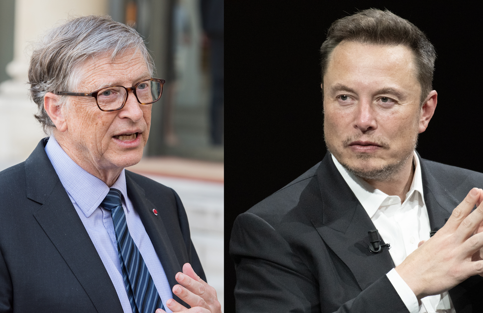 Elon Musk advarer Bill Gates: – Lukk den «gale shorten»