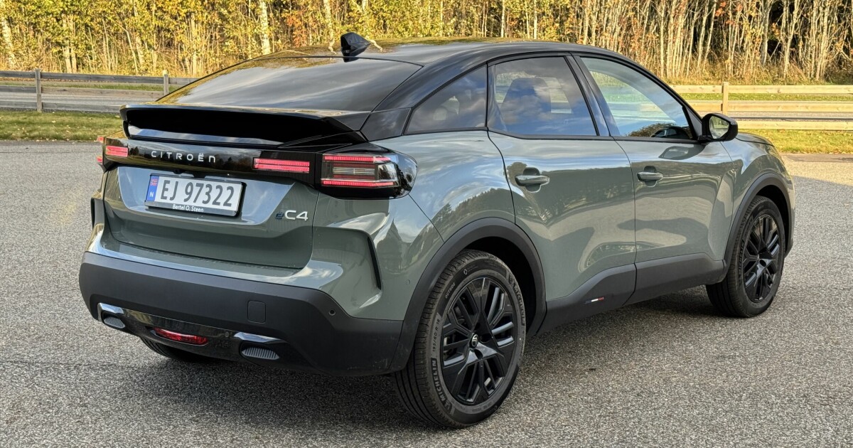 Test av Citroën ë-C4 Max: Komfortkonge på budsjett