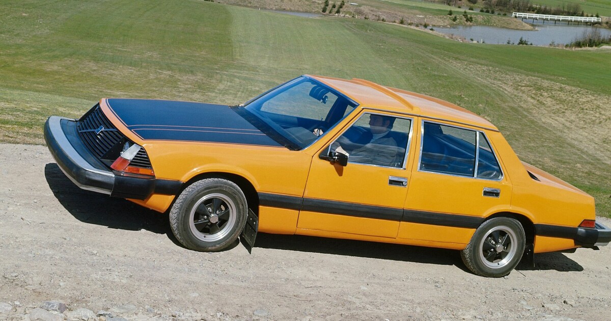 Forut for sin tid men sikkerhetsbilene ble aldri bygget