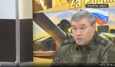 Gerasimov: Russland har nå full kontroll over Kupiansk