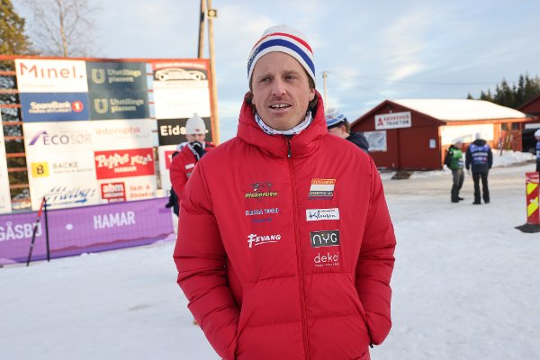 Gåsbu 20250116.
Trener Lage Sofienlund etter at hans