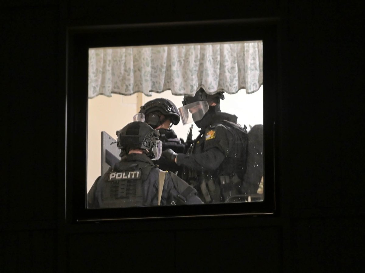 Drammen, Politiaksjon | Stor politiaksjon i Drammen – mann pågrepet