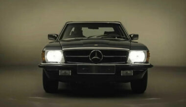 Mercedes 500 SL: Gjemte bort bilen i en tidskapsel