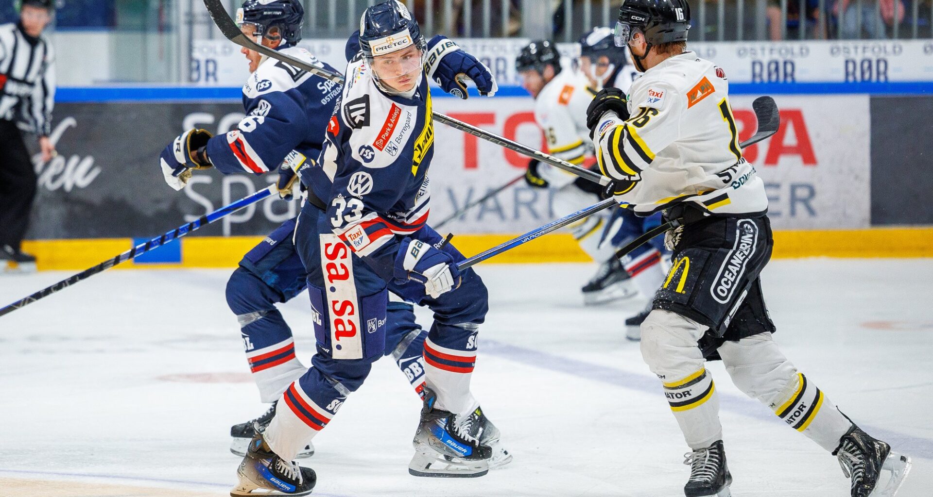 Ishockey, Sparta Sarpsborg | Han trengte bare tre minutter