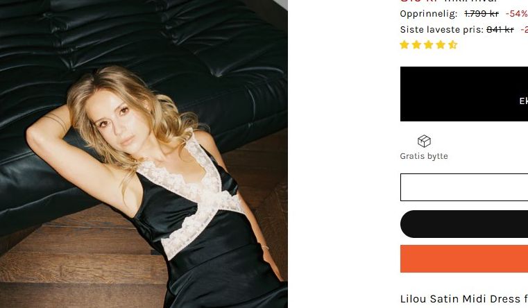 Halv pris var egentlig 22 kroner avslag