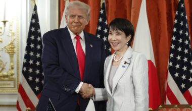 Trump ba Japans statsminister tone ned Taiwan-uttalelser