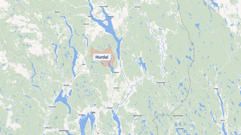 Ulykke mellom lastebil og hjullaster i Hurdal – Stor-Oslo