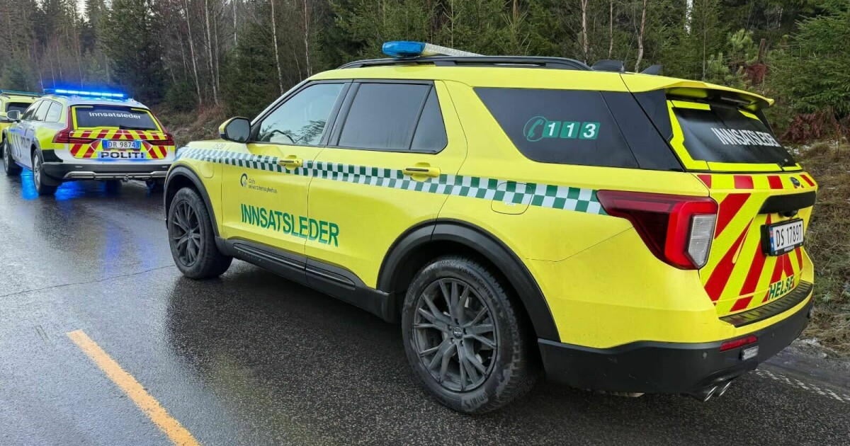 Mann i 60-årene omkom i trafikkulykke