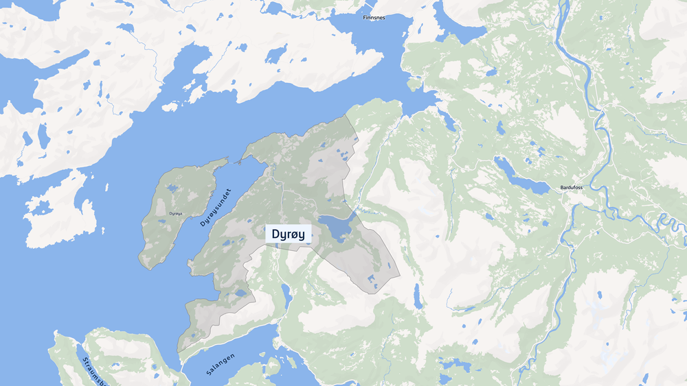 Alvorlig trafikkulykke i Dyrøy – NRK Troms og Finnmark