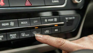 Varmetråder i frontruta: Vinteren er her