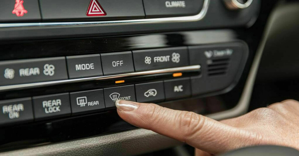 Varmetråder i frontruta: Vinteren er her