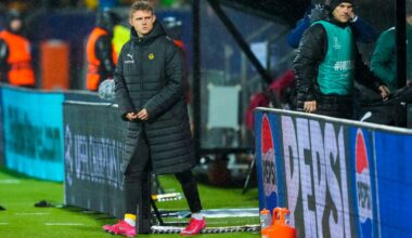 Mathias Jørgensen varmer benken for Glimt