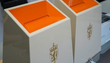 Disse dropper å stemme