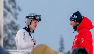 Kombinertløper Andreas Skoglund disket - hadde fire centimeter for stor dress