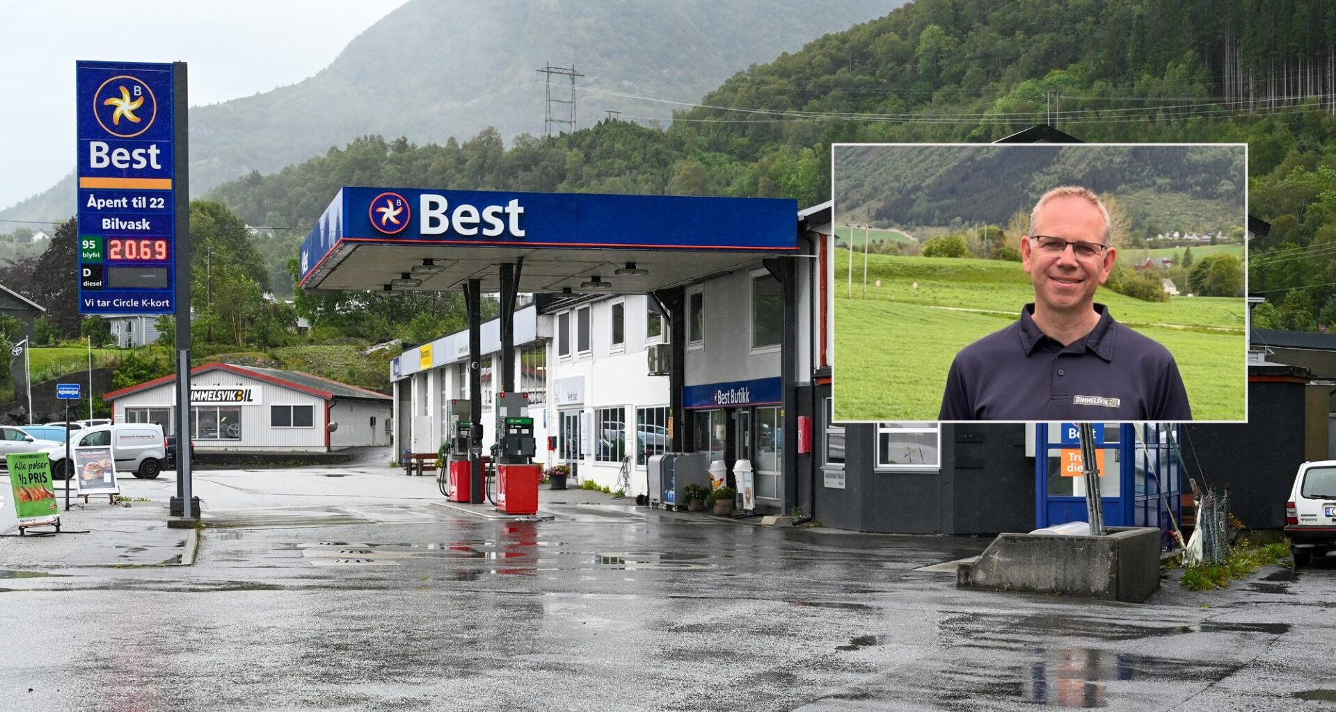 Nyhende, Dimmelsvik | Bensinstasjonen har bytta namn