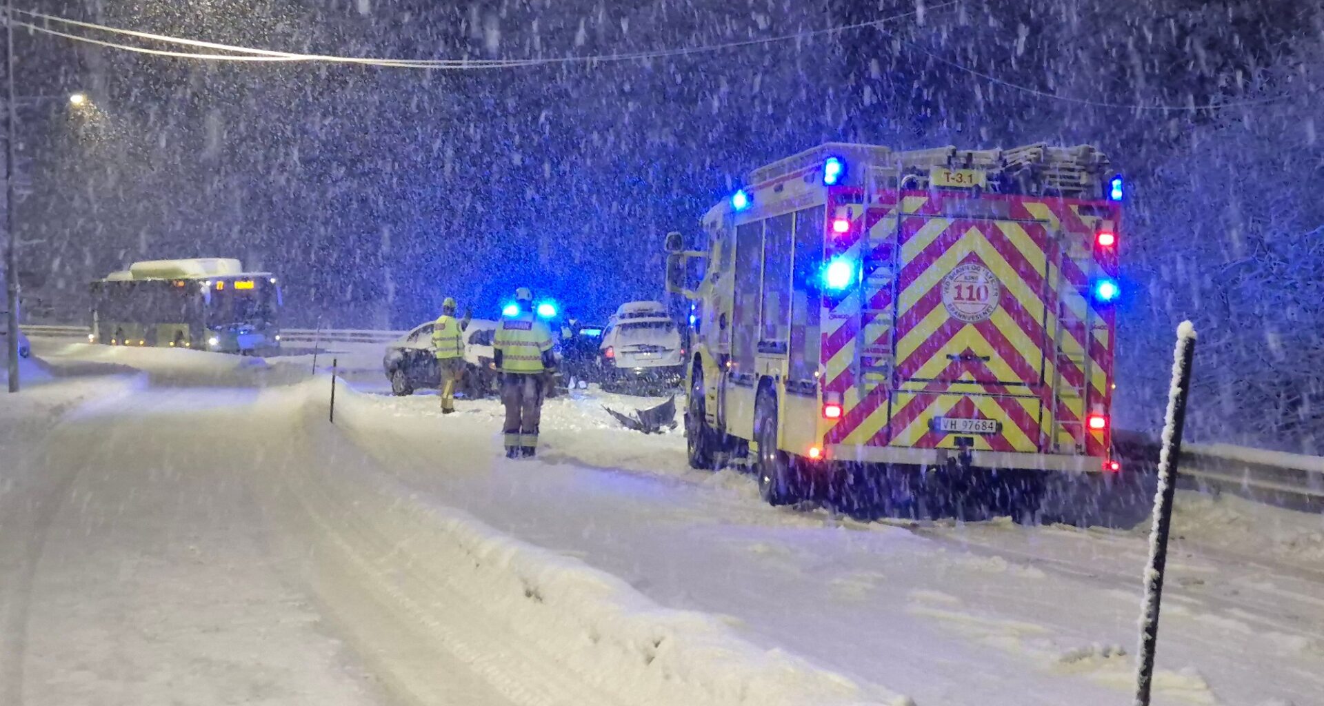 Trafikkulykke, Kattem | Fem personer involvert i trafikkulykke